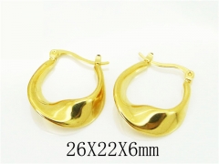 HY Wholesale Earrings 316L Stainless Steel Popular Jewelry Earrings-HY16E0092OC
