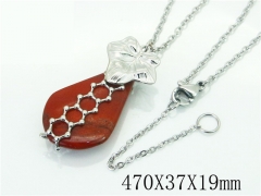 HY Wholesale Necklaces Stainless Steel 316L Jewelry Necklaces-HY92N0488HJR
