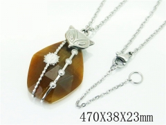 HY Wholesale Necklaces Stainless Steel 316L Jewelry Necklaces-HY92N0485HJV