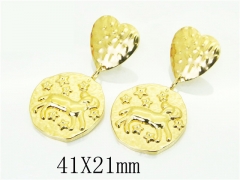 HY Wholesale Earrings 316L Stainless Steel Popular Jewelry Earrings-HY92E0131HKE
