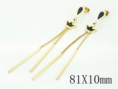 HY Wholesale Earrings 316L Stainless Steel Popular Jewelry Earrings-HY60E1466KOA