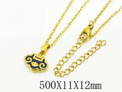 HY Wholesale Necklaces Stainless Steel 316L Jewelry Necklaces-HY12N0590NE