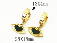 HY Wholesale Earrings 316L Stainless Steel Popular Jewelry Earrings-HY60E1403JLW