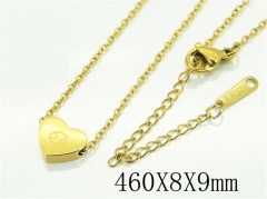 HY Wholesale Necklaces Stainless Steel 316L Jewelry Necklaces-HY19N0511LV