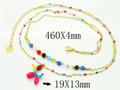 HY Wholesale Necklaces Stainless Steel 316L Jewelry Necklaces-HY32N0841HJS