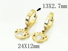 HY Wholesale Earrings 316L Stainless Steel Popular Jewelry Earrings-HY60E1364JLQ