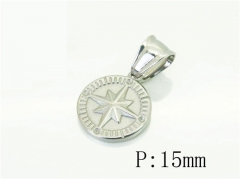 HY Wholesale Pendant Jewelry 316L Stainless Steel Jewelry Pendant-HY39P0673JG