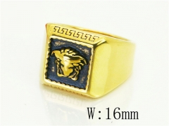 HY Wholesale Rings Jewelry Stainless Steel 316L Rings-HY15R2440NLS