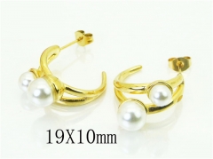 HY Wholesale Earrings 316L Stainless Steel Popular Jewelry Earrings-HY16E0173PF