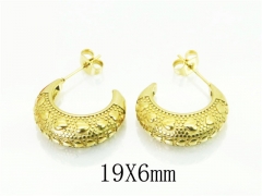 HY Wholesale Earrings 316L Stainless Steel Popular Jewelry Earrings-HY16E0128OS