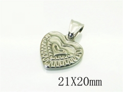 HY Wholesale Pendant Jewelry 316L Stainless Steel Jewelry Pendant-HY39P0602JC