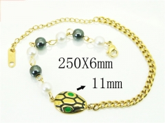 HY Wholesale Jewelry 316L Stainless Steel Earrings Necklace Jewelry Set-HY80B1656NE