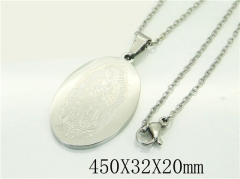 HY Wholesale Necklaces Stainless Steel 316L Jewelry Necklaces-HY74N0131KL