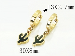 HY Wholesale Earrings 316L Stainless Steel Popular Jewelry Earrings-HY60E1357JLQ