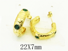 HY Wholesale Earrings 316L Stainless Steel Popular Jewelry Earrings-HY32E0441HFF