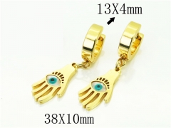 HY Wholesale Earrings 316L Stainless Steel Popular Jewelry Earrings-HY60E1332JLA