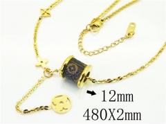 HY Wholesale Necklaces Stainless Steel 316L Jewelry Necklaces-HY09N1443HHF