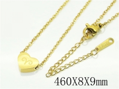 HY Wholesale Necklaces Stainless Steel 316L Jewelry Necklaces-HY19N0510LB