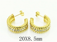 HY Wholesale Earrings 316L Stainless Steel Popular Jewelry Earrings-HY16E0141PL