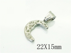 HY Wholesale Pendant Jewelry 316L Stainless Steel Jewelry Pendant-HY39P0661JY