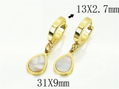 HY Wholesale Earrings 316L Stainless Steel Popular Jewelry Earrings-HY60E1374JLS