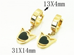 HY Wholesale Earrings 316L Stainless Steel Popular Jewelry Earrings-HY60E1402JLQ