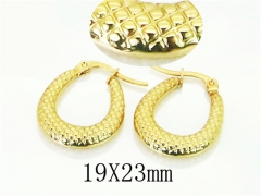 HY Wholesale Earrings 316L Stainless Steel Popular Jewelry Earrings-HY60E1500JT