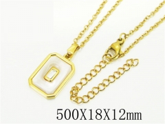 HY Wholesale Necklaces Stainless Steel 316L Jewelry Necklaces-HY12N0606OLW