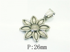 HY Wholesale Pendant Jewelry 316L Stainless Steel Jewelry Pendant-HY39P0570JV