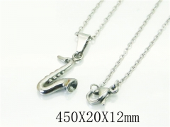 HY Wholesale Necklaces Stainless Steel 316L Jewelry Necklaces-HY74N0145KO