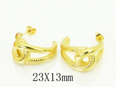 HY Wholesale Earrings 316L Stainless Steel Popular Jewelry Earrings-HY16E0166OB