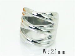 HY Wholesale Rings Jewelry Stainless Steel 316L Rings-HY15R2430HDD