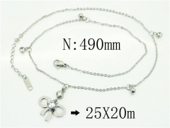 HY Wholesale Necklaces Stainless Steel 316L Jewelry Necklaces-HY80N0684MQ