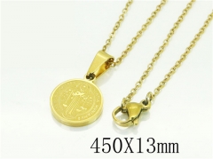 HY Wholesale Necklaces Stainless Steel 316L Jewelry Necklaces-HY74N0160LC