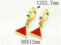 HY Wholesale Earrings 316L Stainless Steel Popular Jewelry Earrings-HY60E1347JLV