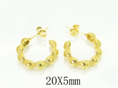 HY Wholesale Earrings 316L Stainless Steel Popular Jewelry Earrings-HY16E0109OW