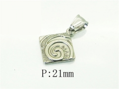 HY Wholesale Pendant Jewelry 316L Stainless Steel Jewelry Pendant-HY39P0639JW