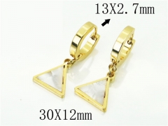 HY Wholesale Earrings 316L Stainless Steel Popular Jewelry Earrings-HY60E1344JLY