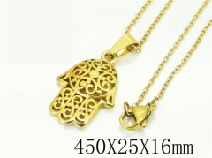 HY Wholesale Necklaces Stainless Steel 316L Jewelry Necklaces-HY74N0162MZ