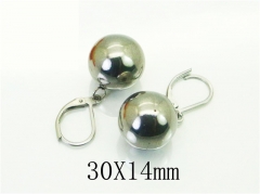 HY Wholesale Earrings 316L Stainless Steel Popular Jewelry Earrings-HY12E0322KLS