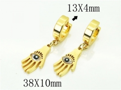 HY Wholesale Earrings 316L Stainless Steel Popular Jewelry Earrings-HY60E1335JLV
