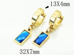 HY Wholesale Earrings 316L Stainless Steel Popular Jewelry Earrings-HY60E1405JLF