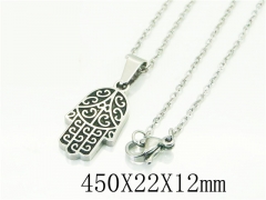 HY Wholesale Necklaces Stainless Steel 316L Jewelry Necklaces-HY74N0163KL