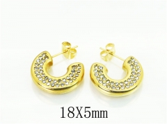 HY Wholesale Earrings 316L Stainless Steel Popular Jewelry Earrings-HY16E0119PLQ