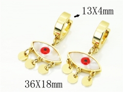 HY Wholesale Earrings 316L Stainless Steel Popular Jewelry Earrings-HY60E1420KC