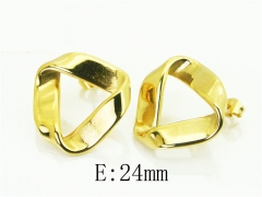 HY Wholesale Earrings 316L Stainless Steel Popular Jewelry Earrings-HY16E0186OA