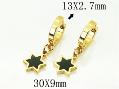 HY Wholesale Earrings 316L Stainless Steel Popular Jewelry Earrings-HY60E1351JLG
