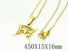 HY Wholesale Necklaces Stainless Steel 316L Jewelry Necklaces-HY74N0168LQ