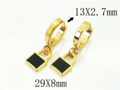 HY Wholesale Earrings 316L Stainless Steel Popular Jewelry Earrings-HY60E1361JLT