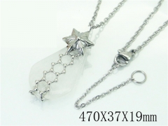 HY Wholesale Necklaces Stainless Steel 316L Jewelry Necklaces-HY92N0486HJZ